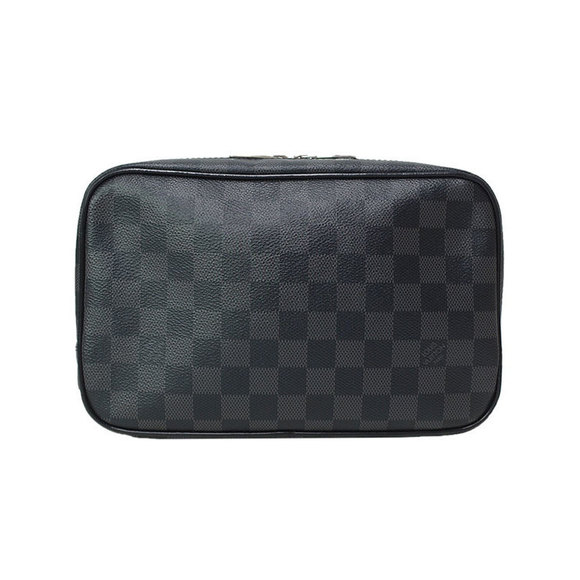 Louis Vuitton Pouch Truss Toilette Damier Black Graphite Travel GM - Picture 1 of 8
